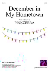 December in My Hometown SATB choral sheet music cover